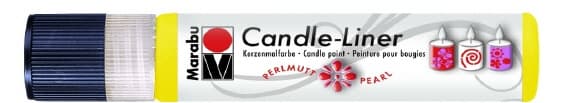 Candle - Liner, 25 ml von Marabu 019 Gelb