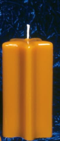 Kerzenform 858 Kerze in Sternform 12 cm