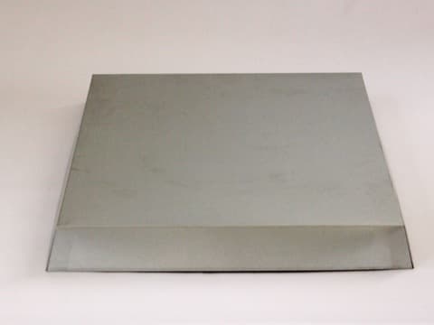 Blechdeckel verzinkt, konische Form, Innenmaß 545 x 447 x 65 mm für Heroldbeute